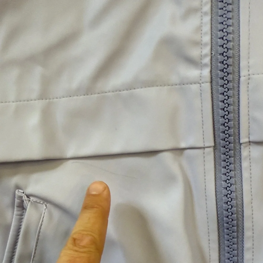 Zara Kids Hooded Rain Jacket in Pale Lavender